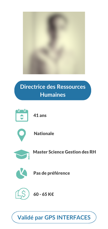 DIRECTRICE DES RESSOURCES HUMAINES - CV À LA UNE