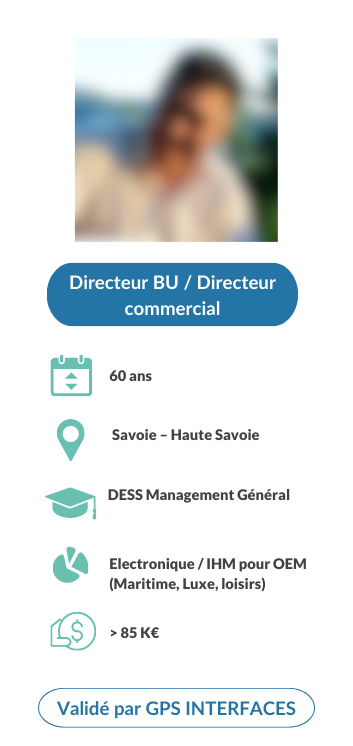 DIRECTEUR DE BU / DIRECTEUR COMMERCIAL - CV À LA UNE